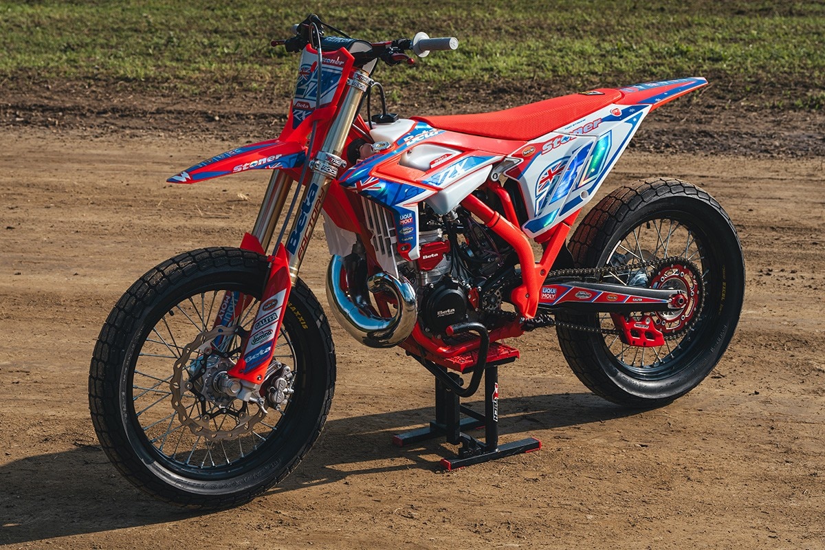 Beta RX 350 2T Flat Track - Casey Stoner